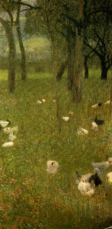 Gustav Klimt efter regnet Sweden oil painting art
